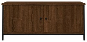 Móvel de TV Iris com 2 Portas de 102 cm - Nogueira - Design Moderno