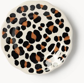 Prato para bolos artesanal Leopardo