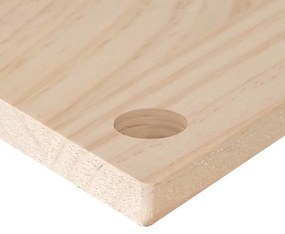 Tampo de secretária 110x60x2,5 cm pinho maciço