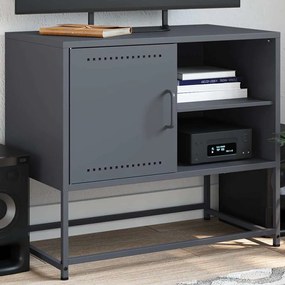 Móvel de TV 68x39x60,5 cm aço antracite