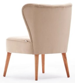Cadeirão Wing Layla – Creme – 65x80x65 cm
