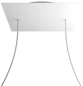 Square XXL Rose-One 2-hole ceiling rose kit 400 mm Cover