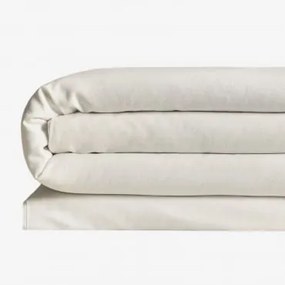 Capa De Edredão De Linho Sorana Sorana 160g/m² Sorana Branco & Cama 135/140cm (220 X 220 Cm) - Sklum