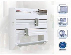Suporte de parede p/ rolos de cozinha Parat Plus branco 25723