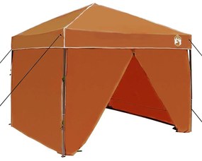 Tenda de Toldo Laranja 250 x 250 x 227 / 236 / 245 cm Tecido Oxford