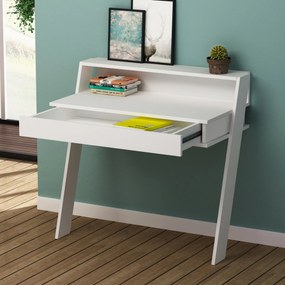 Secretária Cowork – Branco – 94 cm x 91 cm x 50 cm