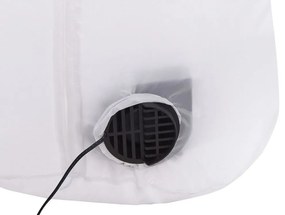 Urso polar insuflável com LED 160 cm branco KULTALA Beliani