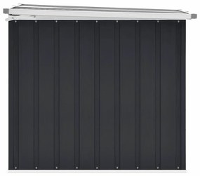 Caixa de arrumação para jardim 149x99x93 cm antracite