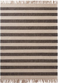 Tapete artesanal de juta de pelo curto Playa