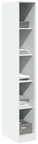 Roupeiro 30x50x200 cm derivados de madeira branco