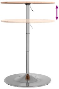 Mesa de bar Ø60x89,5 cm madeira de faia maciça