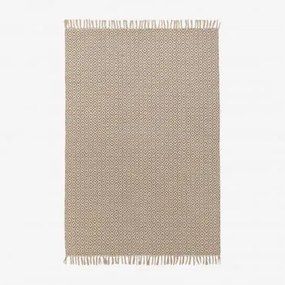 Tapete Retangular 120x200 Cm Em Algodão E Juta Durat Yute - Sklum