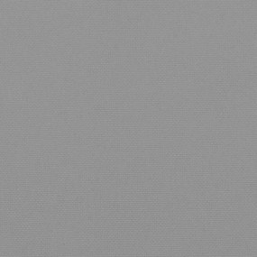 Almofadão p/ banco de jardim 120x50x4cm tecido oxford cinza