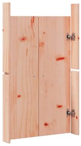 Portas de Cozinha ao Ar Livre 50x9x82 cm Madeira Sólida de Abeto Dougl
