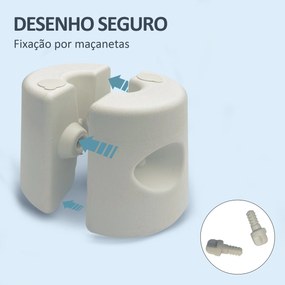 Outsunny Conjunto de 4 Pesos para Tendas Dobráveis Suportes Enchivel c