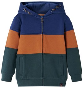 Sweatshirt para criança com capuz e fecho 104