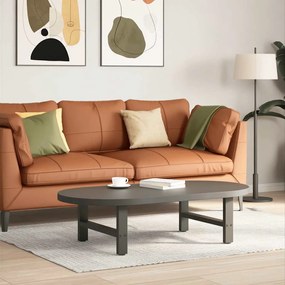 Pés para mesa de centro antracite 2 peças 70x(30-31) cm aço
