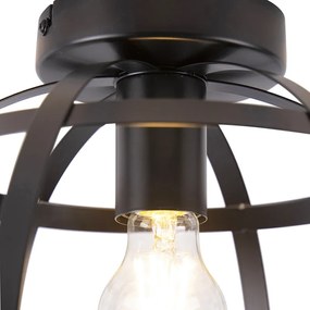 Candeeiro de teto industrial preto - Boula Industrial