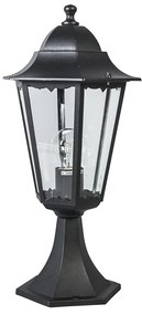 Lanterna de exterior clássica base preta IP44 - New Orleans