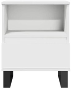 Mesa de cabeceira 40x35x50 cm derivados de madeira branco