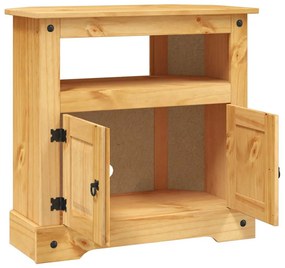 Mesa consola Corona Range em pinho mexicano 80x43x78 cm