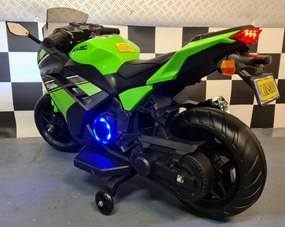 MOTO INFANTIL ELÉTRICA NINJA 12V VERDE