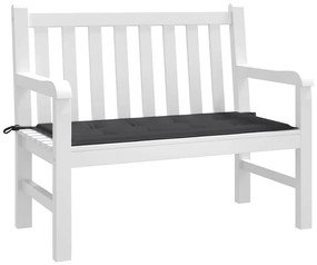 Almofadão p/ banco de jardim 120x50x4cm tecido oxford preto