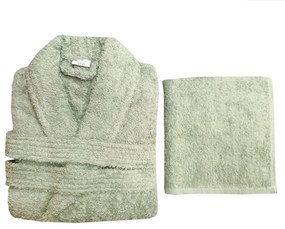 Toalhas hotéis, spas, centros de estética, piscina - 100% algodão: Verde 48 unidades / toalha rosto 50x100 cm