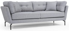Sofá de 3 Lugares Mapa – Cinzento – 214 x 90 x 84 cm