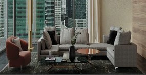 Sofá Boston (455x288cm | Personalizável | Modular) - Luxury