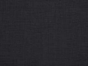 Cama de casal em tecido preto 160 x 200 cm FITOU Beliani