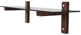 Prateleira de Parede R101 – Nogueira – 85x25x25 cm