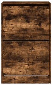 Sapateira 60x34x96,5 cm derivados de madeira carvalho fumado