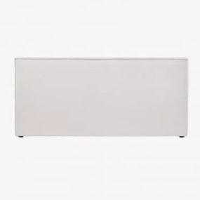 Cabeceira Em Tecido Chenille Lunari Chenille Branco Quebrado & 200 - Sklum