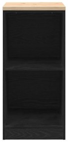 Armário de arrumação de garagem Preto 40x51x85 cm
