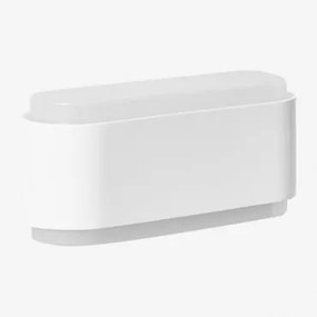 Aplique Led Para Exterior Em Alumínio Com 2 Pontos De Luz Ulenar Branco - Sklum