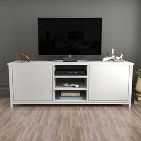 Móvel TV Otis – Branco – 140 cm x 35,3 cm x 50,8 cm
