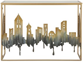 MESA CONSOLA CITY 110X38,5X81 CM MULTICOLOR