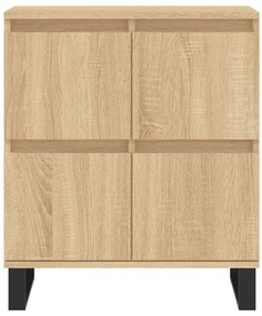 Aparadores 2 pcs derivados de madeira carvalho sonoma