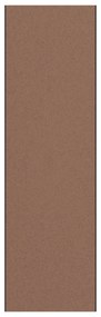 Capacho Retangular vidaXL Castanho 120x400 cm