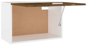 Armário suspenso “Lyon” 60x31x40 cm carvalho fumado