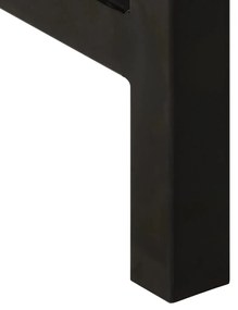 Mesa de jantar 110x60x76 cm madeira de mangueira maciça