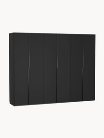 Roupeiro modular com portas articuladas Leon, L 300 cm, vários tamanhos