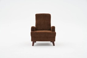Cadeira de Orelhas Kana – Castanha – 76x91x87 cm