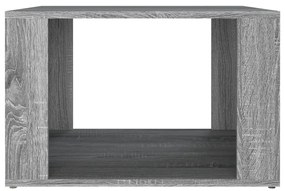 Mesa de cabeceira 57x55x36 cm derivados madeira cinzento sonoma
