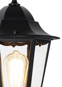 LED Candeeiro de pé inteligente para exterior preto 170cm incl. Wifi ST64 - New Orleans Country / Rústico
