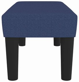 Banco 70x30x30 cm tecido azul