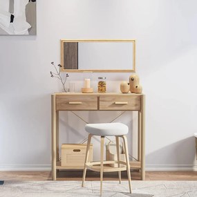 vidaXL Mesa consola 82x38x75 cm derivados de madeira