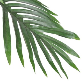 Palmeira artificial realista com vaso 80 cm