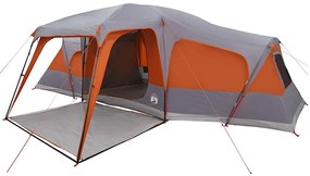 Tenda Familiar com Varanda em Cúpula 9 Pessoas Impermeável